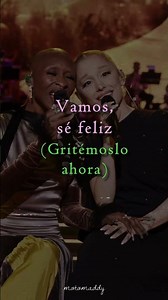 Get Happy / Happy Days Are Here Again (Español) ♡ #arianagrande #cynthiaerivo #español #wicked #yuh