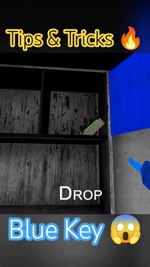 Granny chapter 1 Blue Key use😱🔥#grannyglitches #shorts#grannytroll#trollface#viral#grannygame