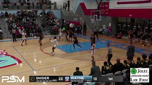 Layne Patterson PINS it off the glass. Then Xavier Wilson goes for the AND-1! | SummitCitySports