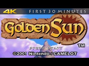 [GBA] Golden Sun (4K 60 FPS Gameplay)
