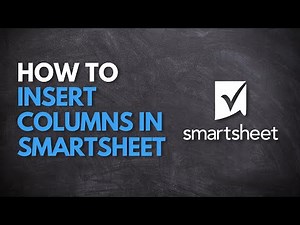 How to Insert Columns in Smartsheet