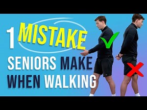 A Big MISTAKE Seniors Can Make When Walking!