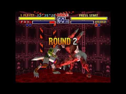 bloody roar 1 gameplay [ps1]