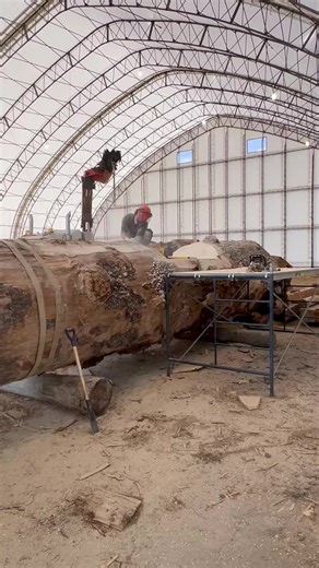 159K views · 1.9K reactions | The Simonator, finishing one massive post flat | Langberg Log Homes | Facebook