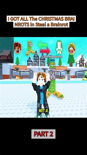 Christmas Brainrots in Steal a Brainrot!