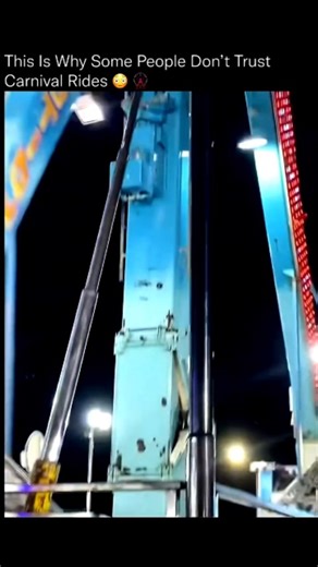 education on Instagram: "Most people never realize how improvised some real-world engineering can look up close. Temporary attractions like carnival rides are designed to be assembled on uneven ground, supported by portable foundations, leveling blocks, and adjustable stabilizers. What looks unusual to the average person is often part of a fast-setup system meant to keep the structure balanced when the surface isn’t perfectly flat.It also reveals how much trust we place in temporary engineering.