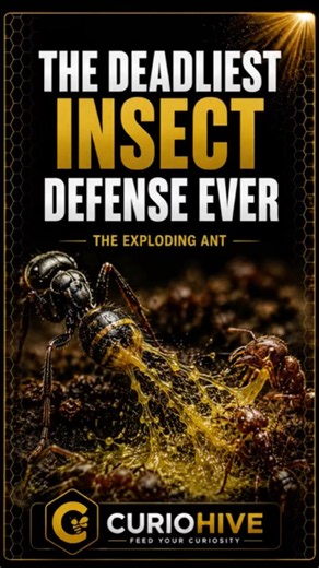 This Ant Explodes on Purpose?! 🐜💥😱