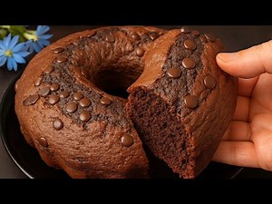 Simple and Delicious Chocolate Cake for Tea