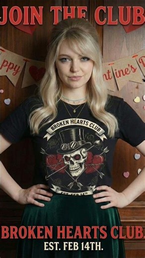 My "Broken Hearts Club" Collection | Gothic Apparel Reveal Valentine's Day shirt designs