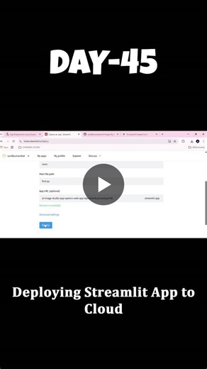#100daysofai #streamlit #opencv #aiprojects #deployment #learninginpublic | Sunil Kumar
