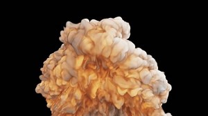 Close Slow Motion After Nuclear Explosion Stock Footage Video (100% Royalty-free) 3713952311 | Shutterstock