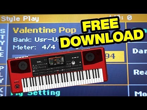 FREE KORG STYLE DOWNLOAD - PA700 PA1000 PA4X