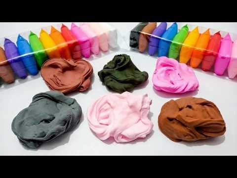 Mixing 12 Clay Colors to Make ONE Final Shade 🎨 | ASMR