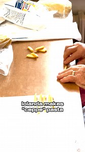56K views · 966 reactions | Maccheroni pasta has so many different names in Italy and Iolanda shares her recipe, but with a local Abruzzese twist. The pasta is called ceppe! For the pasta: 500g 00 flour 2 eggs, 100 water #pasta #freshpasta #homemadepasta #abruzzo | Pasta Grannies | Facebook
