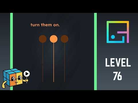 Game is Hard Level 76 Walkthrough Solution - Turn them on.