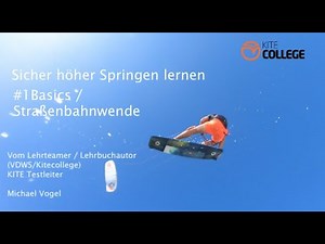 Sicher höher Springen lernen #1Kite Basics Straßenbahnwende