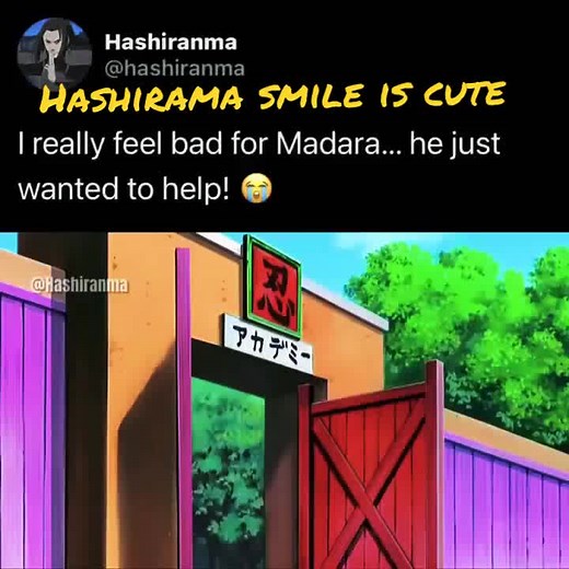 Hashirama and Madara cute moments 😁#naruto #hashirama #madara