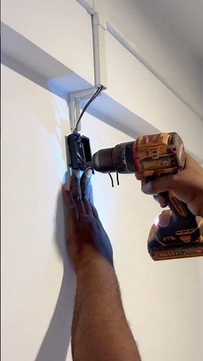 💡 LED Wall Light Installation ⚡ Easy Electrician Trick #Shorts