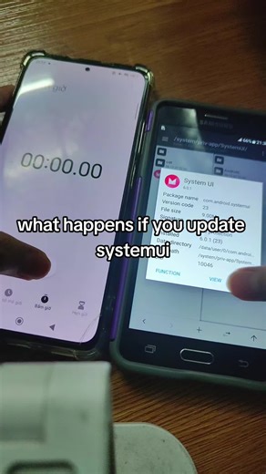 Android SystemUI Update Experiment