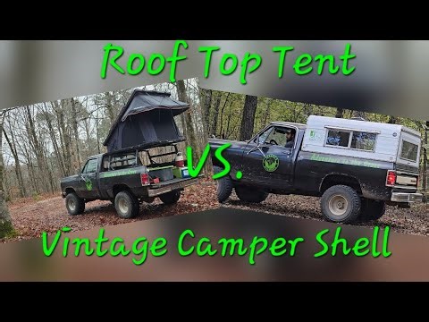 Rooftop Tent vs. Vintage Camper Shell | Why i Switched Back