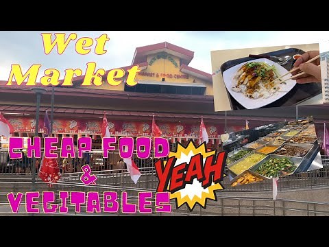 Let's Explore Wet Market (Local market) | Ang Mo Kio | Singapore