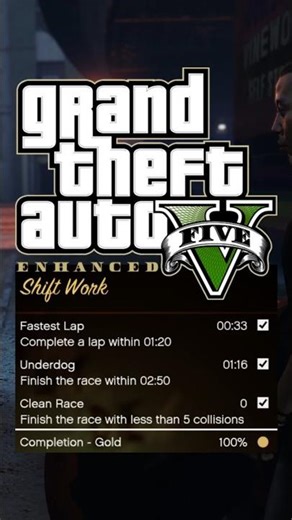 100% GOLD "Shift Work" Tips Guide #GTA5 #Shorts