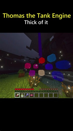 Thick of it - Thomas the Tank Engine #minecraft #mcbe #music #ybnote