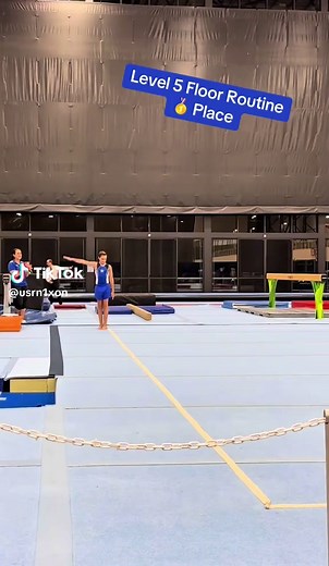 Level 5 Floor Routine 1st place 🥇 🤸🏽#fyp #amazing #viral #gymnastics #xybca #tumbling #floor #🥇