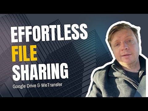Sending Large Files? Try Google Drive & WeTransfer