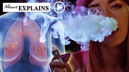 Vaping: Teen's lungs like a 70-year-old