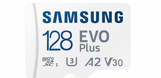 なんぼあってもいいmicroSDカード、｢128GB EVO Plus｣が1,410円