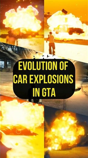 Evolution of Car Explosions In GTA Series 2025