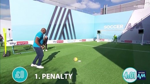 1.8M views · 8.4K reactions | Frank Bruno easily wins the greatest run up in Soccer AM Pro AM history  | Soccer AM | Facebook