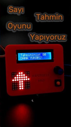 Arduino ile Retro Oyun Konsolu Yapmak!