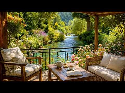 Quiet Spring by the Forest Stream 🌿 Birdsong, Soft River Sounds & Blooming Garden Ambience