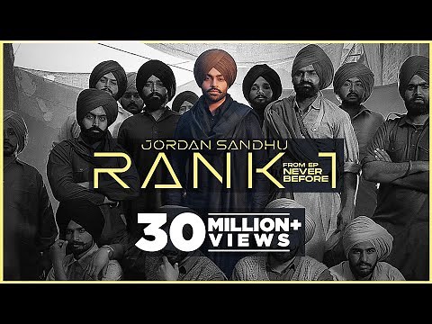 Rank 1 (Official Video) Jordan Sandhu | Desi Crew | Latest Punjabi Song 2023 | New Punjabi Song 2023