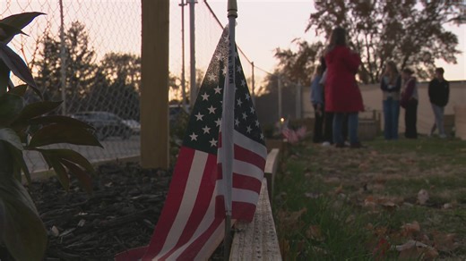 Girl Scouts in Green Bay earn Silver Award Project after cleaning up & updating Veteran's Guard