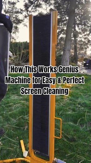 Innovation Tools Window Screen Cleaner Machine, Fast & Easy
