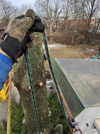 Retrievable Tie in for Double Rope Technique