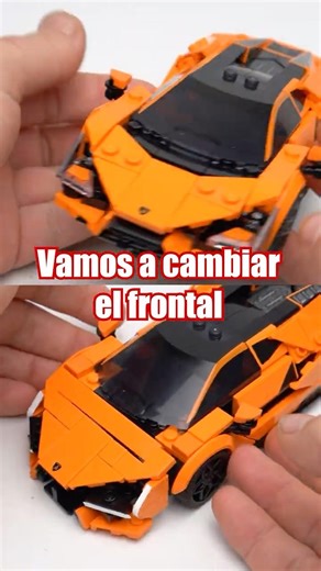 🔥 Vamos a mejorar el frontal del Lego LAMBORGHINI REVUELTO con bastantes piezas extra #lego