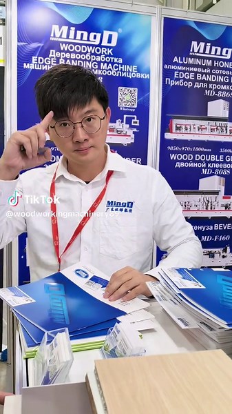 Good morning, I am in the Russia for the exhibition. Now I am preparing for the start. Welcome to my booth!#edgebandingmachine #CNC #woodworking #woodworkingmachinery #cncrouter