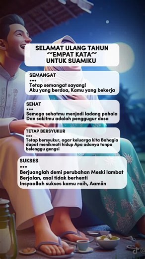 Ucapan Ulang Tahun Untuk Suami | Selamat Ulang Tahun Suamiku