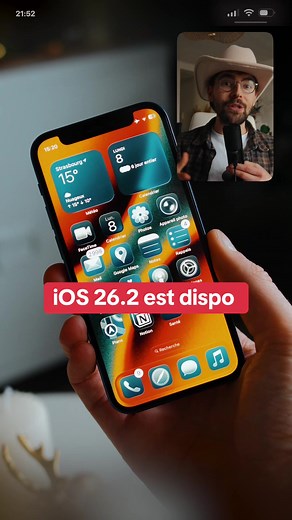 iOS 26.2 est disponible : découvrez les nouveautés !
