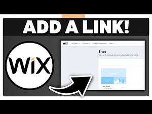 How To Add A Link On Wix - Full Guide