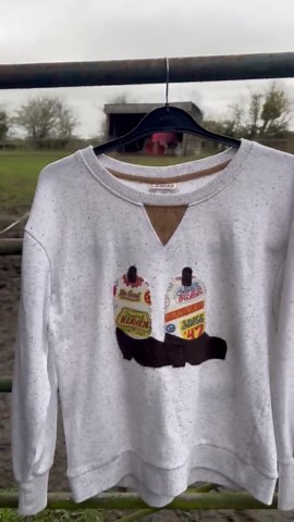 Applique Cowboy Boot Jumper - Etsy