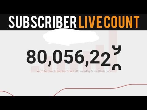 LIVE SUBSCRIBER COUNT