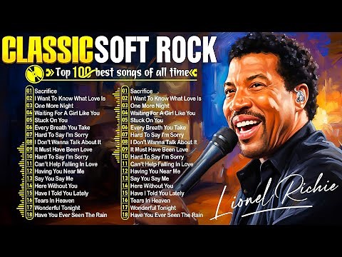 Lionel Richie, Elton John, Rod Stewart, Phil Collins, Bee Gees 📀 Soft Rock 70s 80s 90s Full Album