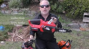 Ozito 36v chainsaw review (vid included)