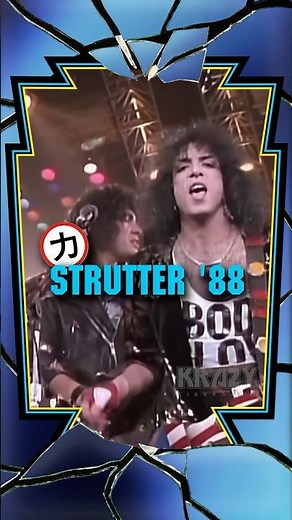 KISS Strutter 1988 #kisstory #kissarmy
