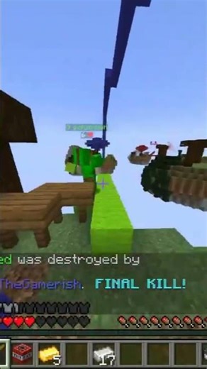 Duo Bedwars Gameplay Clips || #asmr #minecraft #bedwars #pvp